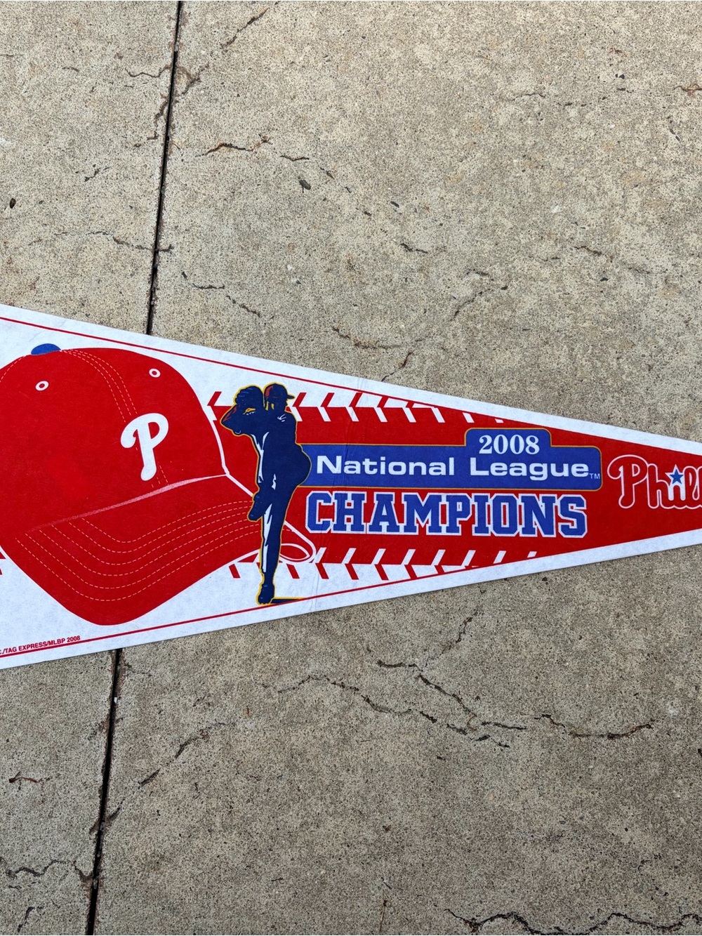 MLB Philadelphia Phillies Sports Pennant